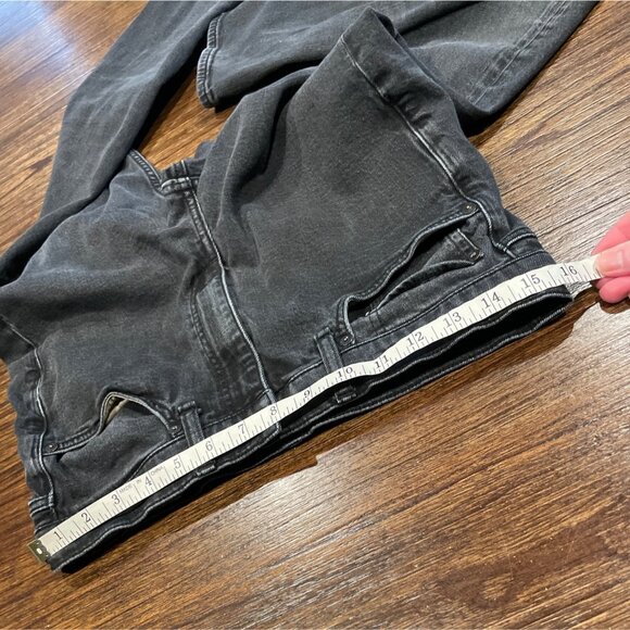 Rag & Bone Men's 32x32 (31x31 actual) Fit 2 Slim Jean Faded Black Skinny Stretch - Picture 6 of 12